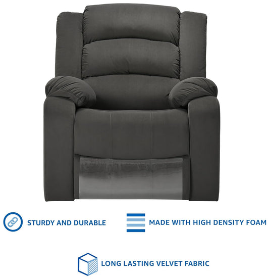 1 Seater Fabric Recliner - Modern Furniture & Furnishings