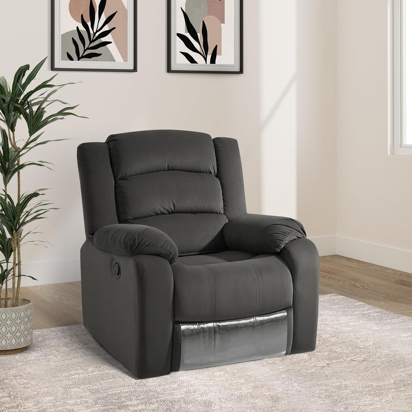 1 Seater Fabric Recliner - Modern Furniture & Furnishings