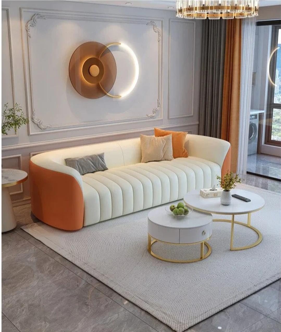 AKS - 3 Seater Luxury Sofa Set - Modern Furniture & Furnishings