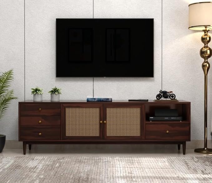 Entertainment Unit Cabinet with Storage - Modern Furniture & Furnishings