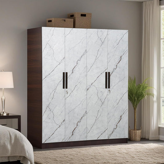 KlASdj - 4 Door Wardrobe - Modern Furniture & Furnishings