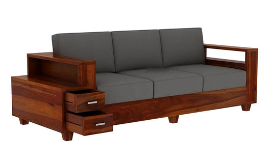 Solid Sheeesham Wooden Sofa Set - Modern Furniture & Furnishings