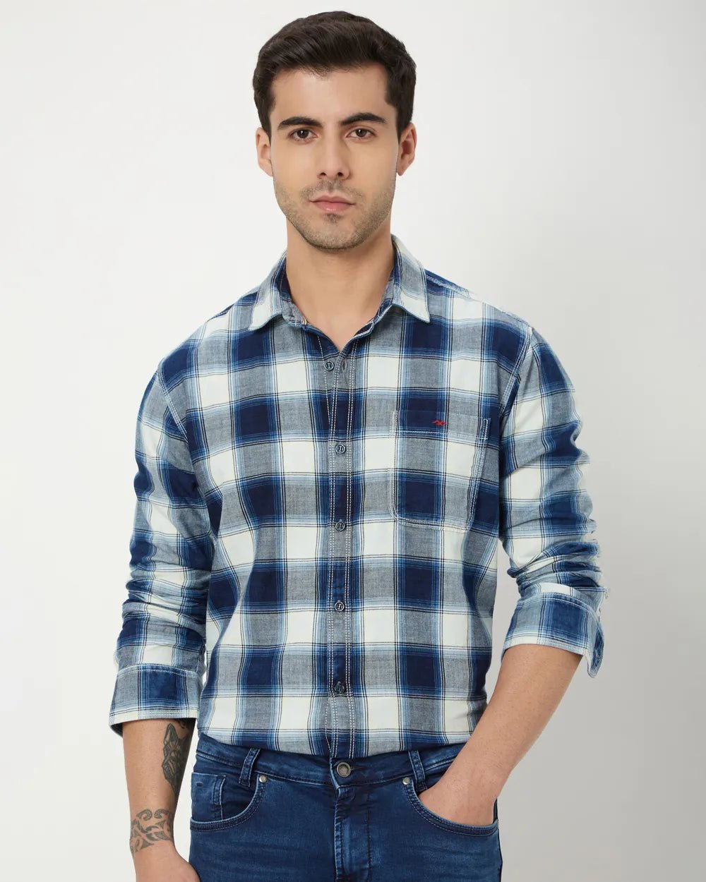 Cheak shirt for Men - Modern Furniture & Furnishings