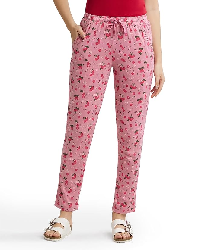 Cotton Relaxed Fit Printed Pyjama - Modern Furniture & Furnishings