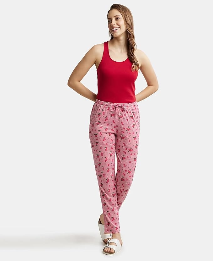 Cotton Relaxed Fit Printed Pyjama - Modern Furniture & Furnishings