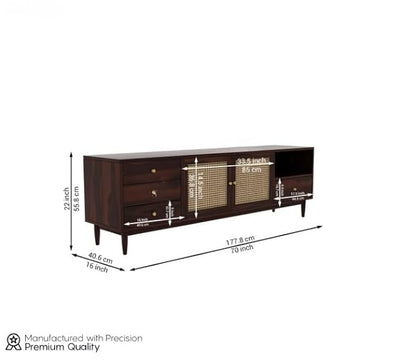 Entertainment Unit Cabinet with Storage - Modern Furniture & Furnishings