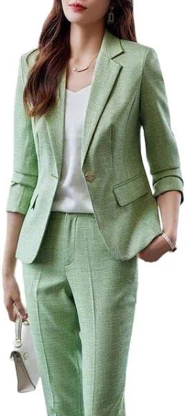 Green Three - Piece Suit For Women - Modern Furniture & Furnishings