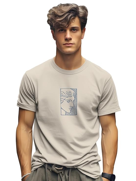 Half Sleeve T-shirt for Men - Modern Furniture & Furnishings