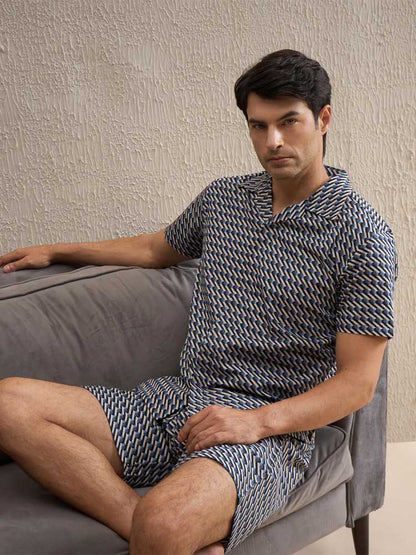 Lemnao - Men - Cotton - Night Suits - Modern Furniture & Furnishings