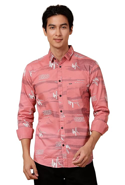 Man Printed Shirt - Modern Furniture & Furnishings