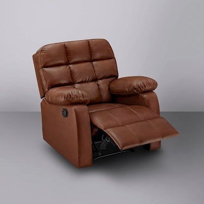 Manual Recliner with Durable Spring Support - Modern Furniture & Furnishings