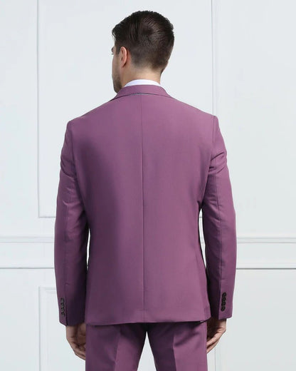 Mauve Solid Formal Suit - Modern Furniture & Furnishings