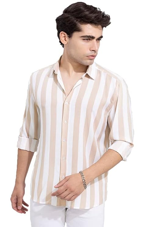 Men Striped Shirt - Modern Furniture & Furnishings