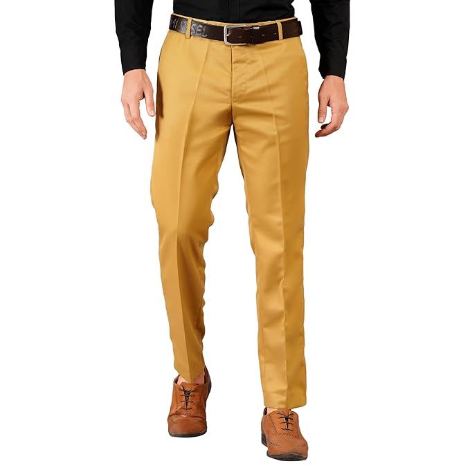 Men's Regular Fit Dress Trousers - Modern Furniture & Furnishings