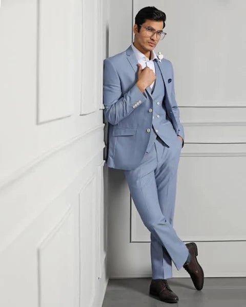 Men's Textured Daylit Formal Suit - Modern Furniture & Furnishings