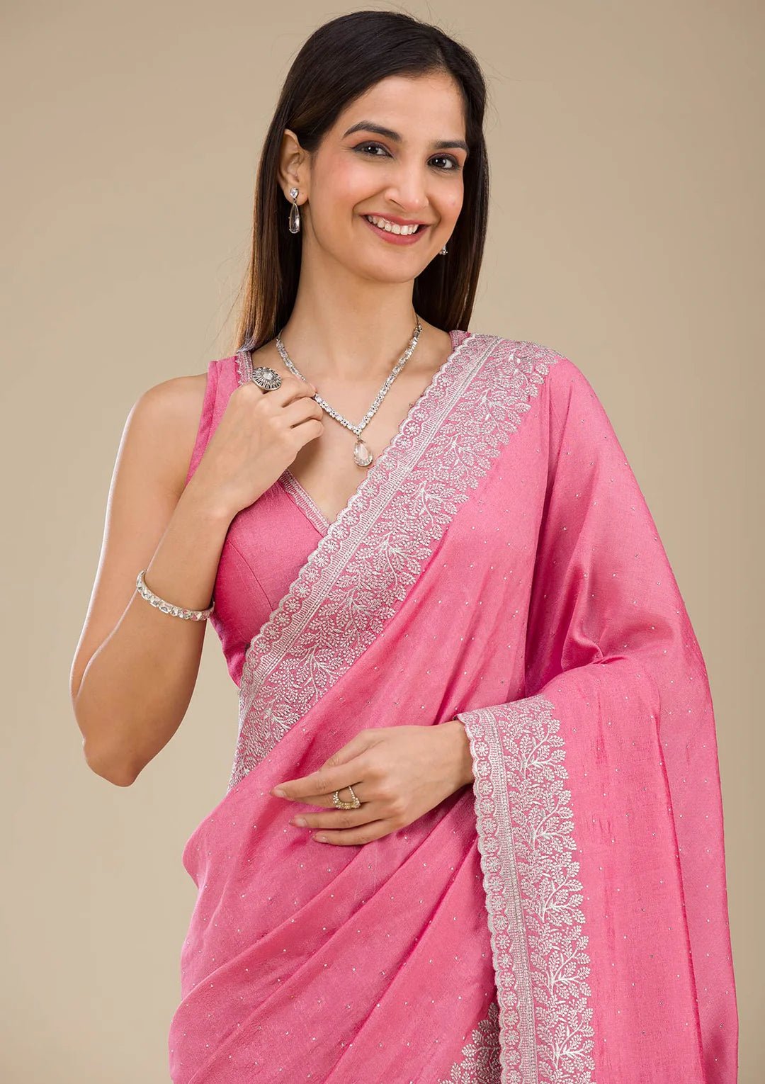 Soft Silk Saree - Modern Furniture & Furnishings