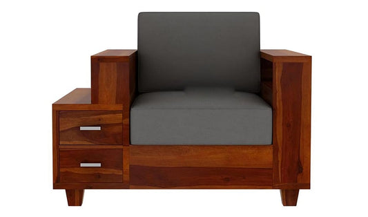 Solid Sheeesham Wooden Sofa Set - Modern Furniture & Furnishings