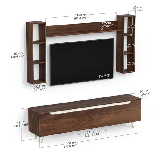 TV Unit & Wall Shelves - Modern Furniture & Furnishings
