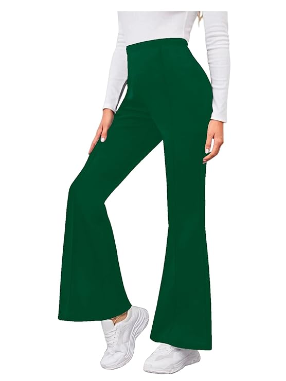 Women's Bell Bottom High Waist Trouser - Modern Furniture & Furnishings