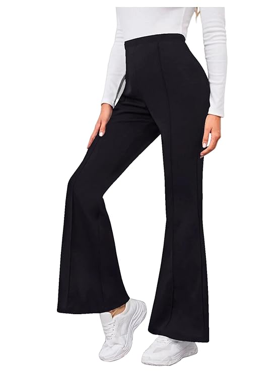 Women's Bell Bottom High Waist Trouser - Modern Furniture & Furnishings