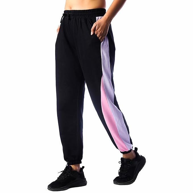 Women's Cotton Blend Regular Track Pants - Modern Furniture & Furnishings