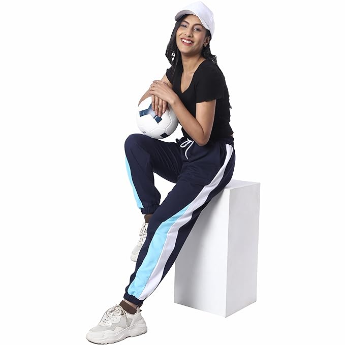 Women's Cotton Blend Regular Track Pants - Modern Furniture & Furnishings