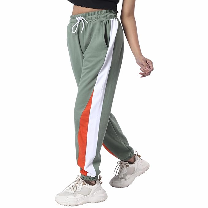 Women's Cotton Blend Regular Track Pants - Modern Furniture & Furnishings