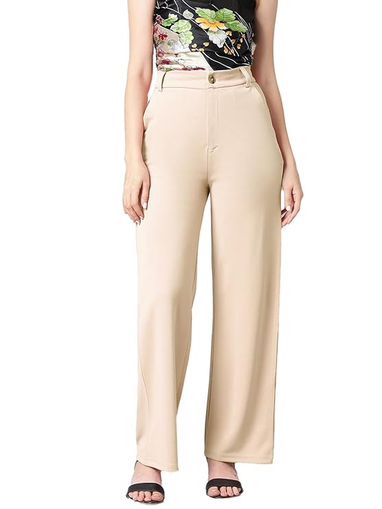 Women's Relaxed Fit Trousers - Modern Furniture & Furnishings