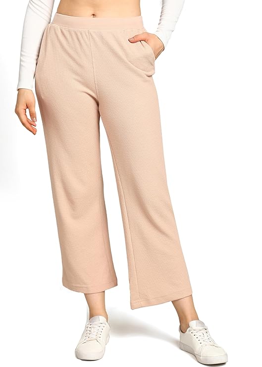 Women's Solid Stretch Trouser - Modern Furniture & Furnishings