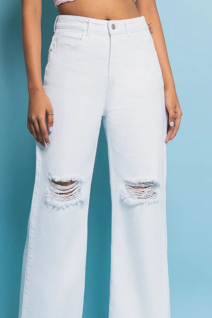 Women's white jeans - Modern Furniture & Furnishings